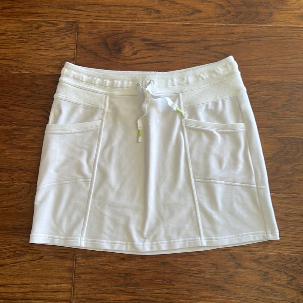 Athleta white skirt